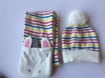 Hat and scarf set